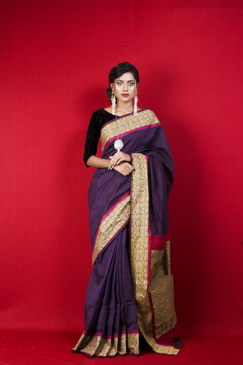 Designer Embroidered Saree